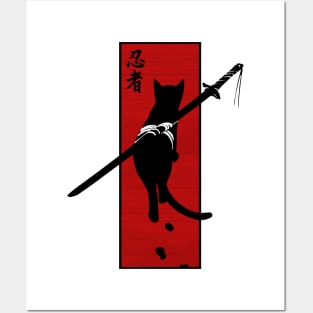 Assassin cat Posters and Art